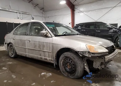 2003 Honda Civic Hybrid from USA, damaged, VIN JHMES95643S029199